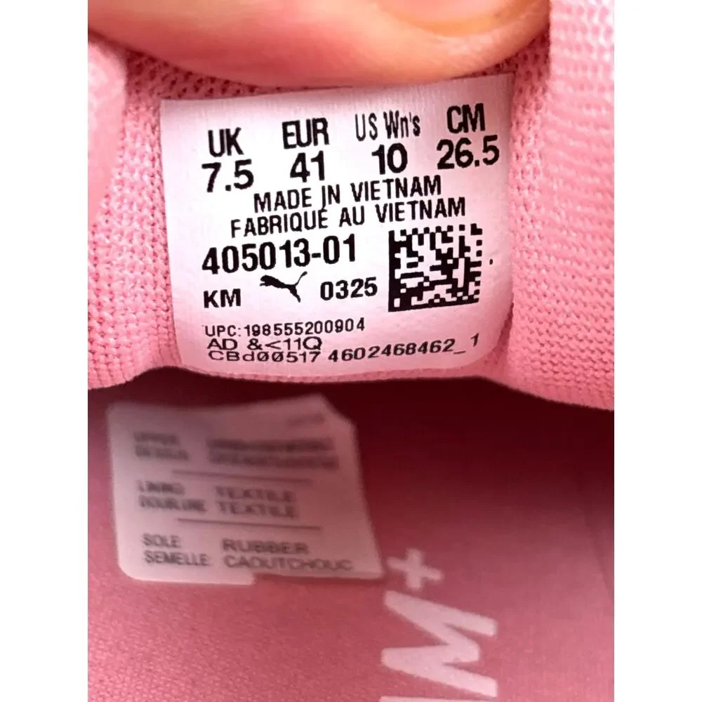 Puma Womens 10 Pink Club Era II Platform Sneakers Suede Casual NEW